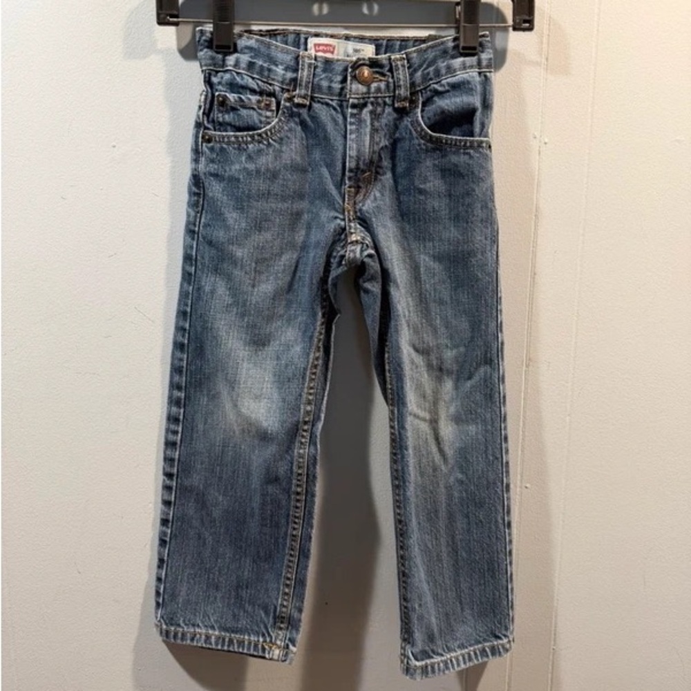 Levi's Boys' Blue Denim Jeans - Classic Kids Fit